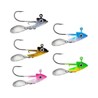 Imagem de Anzóis De Chumbo De Alta Performance Com Cabeça De Jig E Crank, 5 Peça