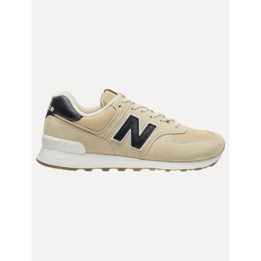 Imagem de Tênis New Balance Masculino Casual Suede U574v2 Cáqui-Masculino
