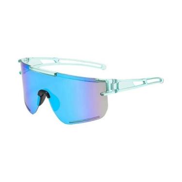 Imagem de Óculos De Sol Polarizados Unissex Para Ciclismo, À Prova De Vento, Par