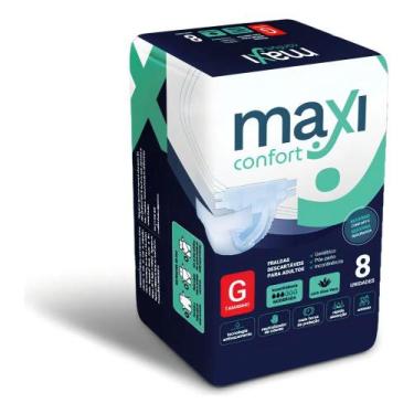 Imagem de Fralda Geriátrica Maxiconfort C/8 Unidades Tamanho Grande (G - Congrat