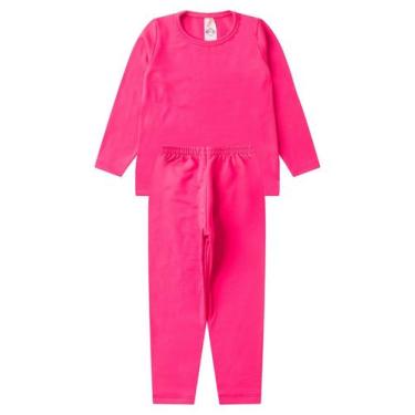 Imagem de Conjunto Termico Infantil Segunda Pele Select Rosa, 2, Rosa