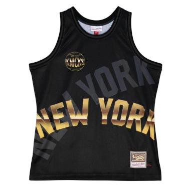 Imagem de Regata Mitchell & Ness Swingman Jersey Big Face Fashion Tank New York Knicks Masculino-...