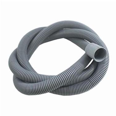 Imagem de Mangueira Saída Água 3m Lavadora Brastemp Mondial Drenagem Tubo Robust