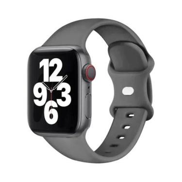 Imagem de Pulseira De Silicone De 40mm 41mm 42mm 44mm 45mm Para Apple Watch, Ban