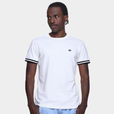 Imagem de Camiseta Colcci XII Masculina, Off white, GG