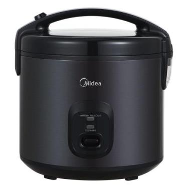 Imagem de Panela de Arroz Elétrica 5L Preta Midea, 110V