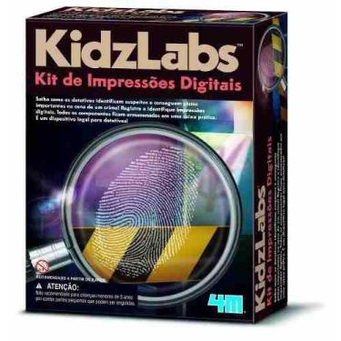 Imagem de Brinquedo Educativo - Impressões Digitais - 4M