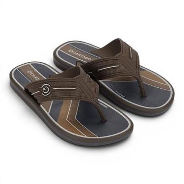 Imagem de Chinelo Cartago Infantil Palermo Dedo Confortavel Original - 34, Marro