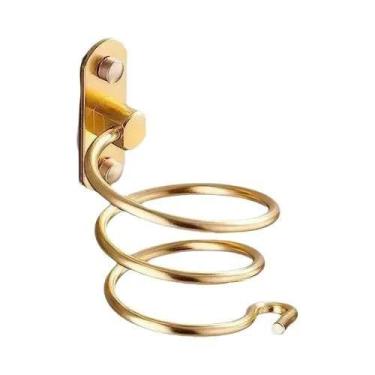 Imagem de Suporte De Parede Giratório Para Secador De Cabelo - Organizador Domés