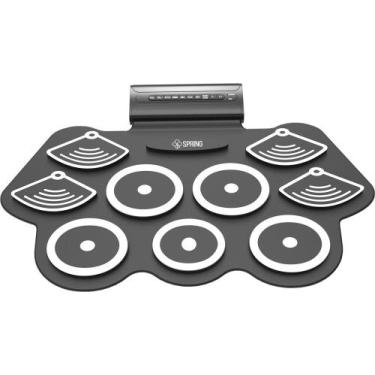 Imagem de Bateria Eletrônica 9 Pads Spring com Função MIDI
