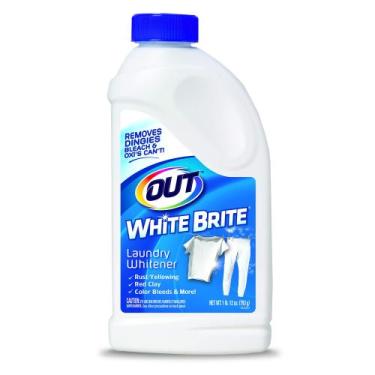 Imagem de Alvejante para roupas OUT White Brite em pó removedor de manchas