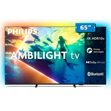 Imagem de Smart Tv Philips 65" 4K LED UHD Ambilight HDR10+ 65PUG8100 Bivolt, 65"