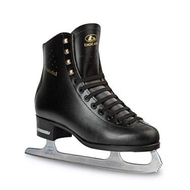 Imagem de Botas – Modelo: David/Made in Europe (República Checa) / Boneco de patins de gelo para homens, meninos/lâminas Sabrina/cor preta, Preto, Adult 8.5