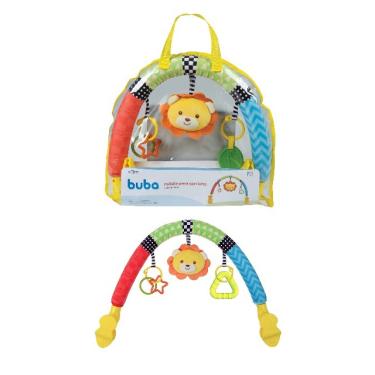 Imagem de Mobile Para Carrinho Com Brinquedos Animal Fun Leãozinho - Hora de Brincar - Buba - 13147