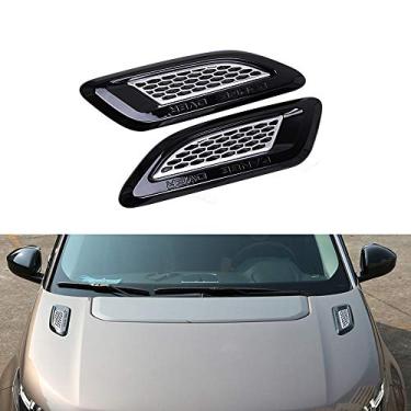 Imagem de 2 peças de guarnições de cobertura de saída de ar de ripas de plástico ABS para Land Rover LR2 Freelander 2 2006-2016