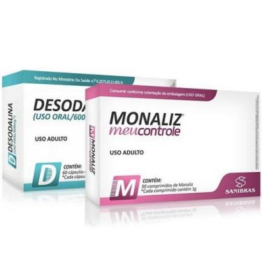 Kit Desodalina - (60 Caps) - Sanibras + Morosil Com Verisol (60 Caps) -  Bionutri - ULTRAFIT