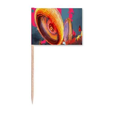 Imagem de Playground – Bandeiras de palito de dente para decoração de festa