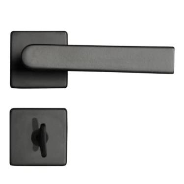 Imagem de Fechadura Porta Banheiro Zm Concept 414 40mm Preto Pado