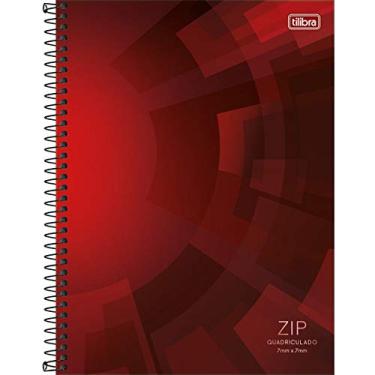 Imagem de Caderno Quadriculado, Tilibra 12.725-6, Pacote com 4 Cadernos, Capas Sortidas