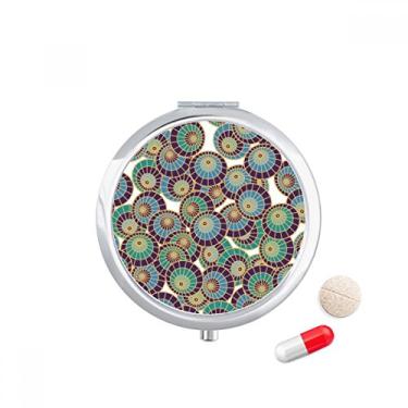 Imagem de Blue Art Guarda-chuva Ukiyo-e Japão, caixa de armazenamento de remédios