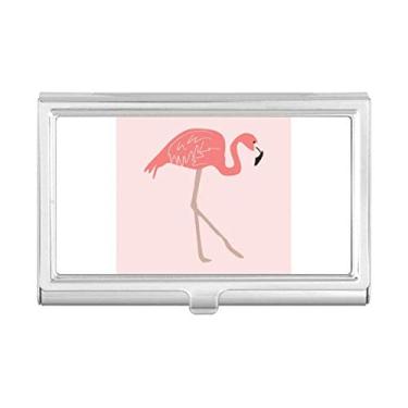Imagem de Carteira de bolso com estampa de flamingo, rosa, porta-cartões