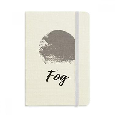 Imagem de Caderno de anotações com estampa de arte abstrata oficial de tecido capa dura diário clássico