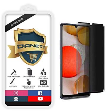 Imagem de Pel�cula De Privacidade Vidro Temperado Para Samsung Galaxy A12 com Tela de 6.5" polegadas Prote��o Anti Impacto E Curioso Top Spy Premium
