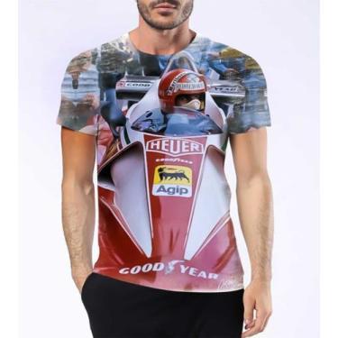 Imagem de Camisa Camiseta Andreas Nikolaus Lauda Niki Piloto F1 Hd 1 - Estilo Kr