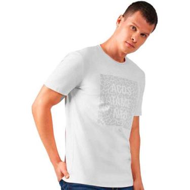 Imagem de Camiseta Acostamento Rocks O23 Branco Masculino