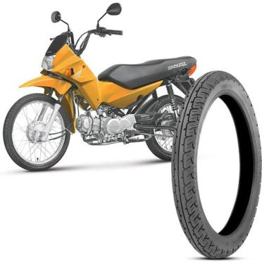 Imagem de Pneu Moto Honda Pop Technic Aro 17 2.75-17 59P Dianteiro City Turbo