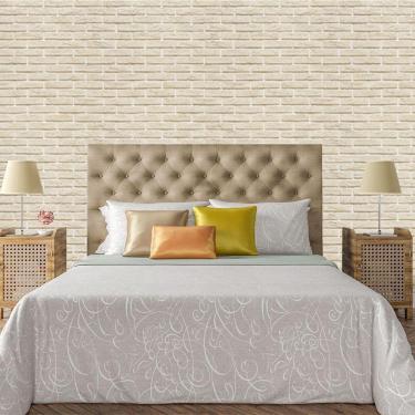 Imagem de Papel De Parede Adesivo Tijolo Lavável Sala Quarto Cozinha 3 Metros