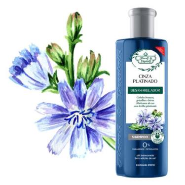 Imagem de Shampoo Flores & Vegetais Cinza Platinado Matizador 310ml