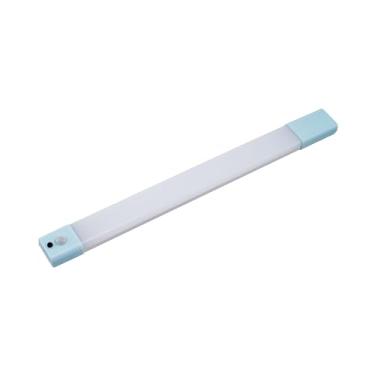Imagem de Luminária Led Barra Usb Recarregáveis Imã Sensor Presença 9w - 12w BRANCO FRIO (36 cm)