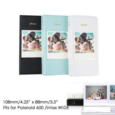 Imagem de Foto Film Album Storage Book  64 Bolsos  Polaroid 600 Film para Fujifilm Instax Wide 300 210 Film