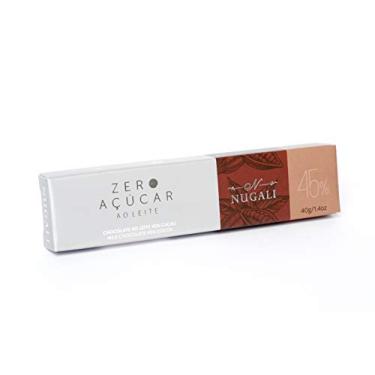 Imagem de Tablete Chocolate Zero Açúcar ao Leite 40g Nugali