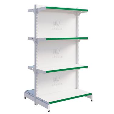 Imagem de Gôndola Fit Centro 1 Inicial 1,37m Farmácia Comercio - Amapá