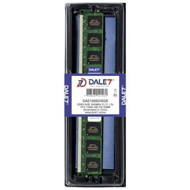 Imagem de Dale7, Memória Dale7 Ddr3 8Gb 1600 Mhz Desktop 1.5V