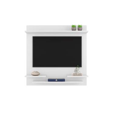 Imagem de Painel Tv Quarto Sala Painel Prateleira Até 32 Polegadas Star (BRANCO)