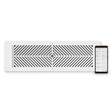 Imagem de Flair Smart Vent 4x14 (branco), tampa de ventilação AC para pisos, paredes e tetos.
