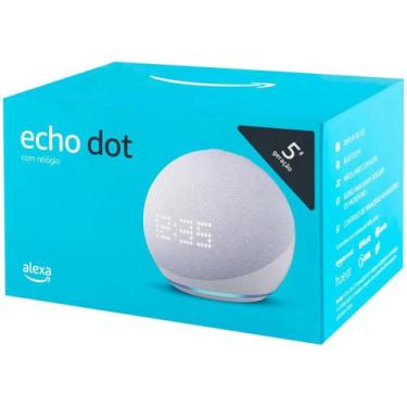Imagem de Echo Dot 5ª Geração Smart Speaker Com Alexa Bluetooth Wifi Com Relógio