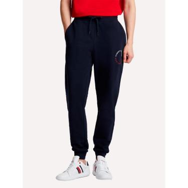 Imagem de Calça Tommy Hilfiger Moletom Monotype Roundall Azul Marinho-Masculino