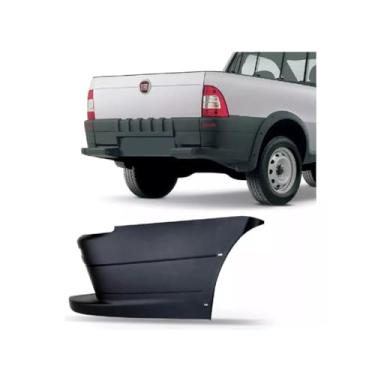 Imagem de Ponteira Parachoque Traseiro Strada 2005 2006 2007 2008 Direito