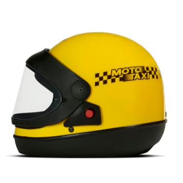 Imagem de CAPACETE FECHADO PRO TORK SPORT MOTO MOTO TÁXI AMARELO TAM. 62