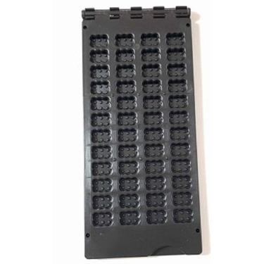 Imagem de Reglete positiva de anotação - cor preto - com punção maior