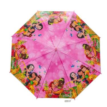 Imagem de Guarda-Chuva Automático Infantil de 4 a 12 anos, Princesas