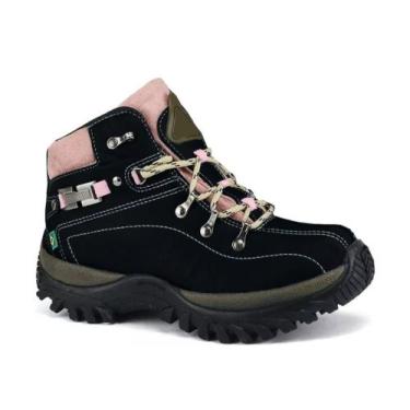 Imagem de Botinha Bota Adventure Feminina Trilha Confortável Palmilha EVA ref 10