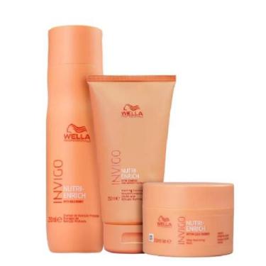 Imagem de Wella Professionals Invigo Nutri-Enrich Shampoo 250ml+Mascara Express+