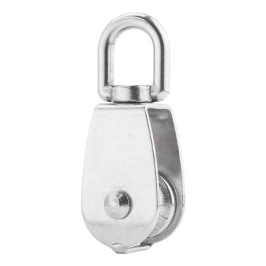 Imagem de Moitão em Aço Inox com Alça e Roldana Para Cabos 5mm - GX