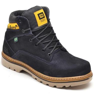 Imagem de Bota Adventure Masculino Couro Solado Borracha Leve Macio - Bell Boots
