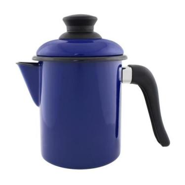 Imagem de Leiteira 10cm Azul Esmaltada Ewel